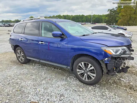 2017 Nissan Pathfinder Sv VIN 5N1DR2MM4HC607718 фото 4