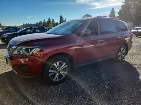 5N1DR2MM5HC622762 — 2017 Nissan Pathfinder, წინა ნაწილი (Front End), ფოტოები შეკეთებამდე