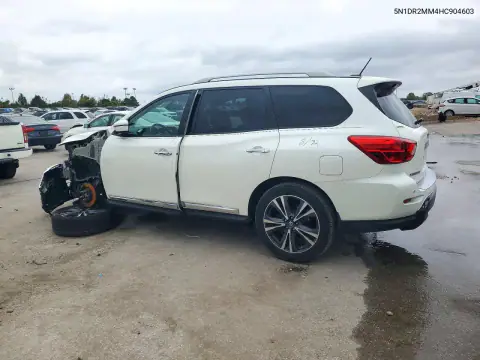 5N1DR2MM4HC904603 — 2017 Nissan Pathfinder, фото 2 з Copart, Передня частина
