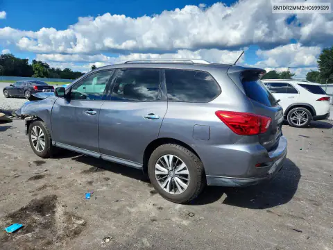 5N1DR2MM2HC699539 — 2017 Nissan Pathfinder, zdjęcie 2 z Copart, Przód