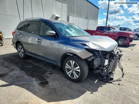5N1DR2MM2HC699539 — 2017 Nissan Pathfinder, zdjęcie 4 z Copart, Przód