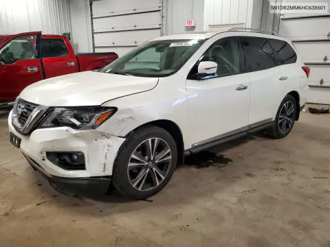 2017 Nissan Pathfinder Platinum VIN 5N1DR2MM6HC638601 фото 1