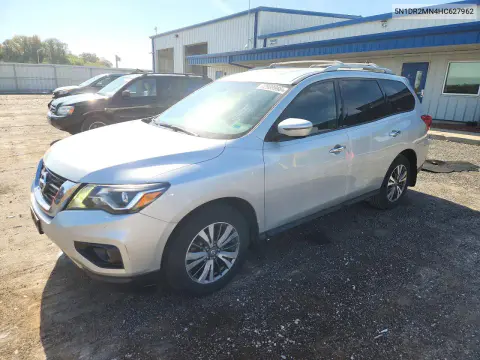 2017 Nissan Pathfinder Sv VIN 5N1DR2MN4HC627962 фото 1