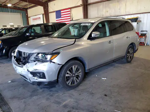 5N1DR2MM2JC641923 — 2018 Nissan Pathfinder, Parte delantera (Front End), fotos antes de reparar