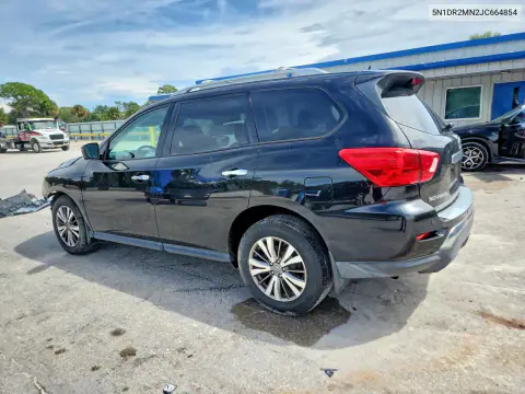 2018 Nissan Pathfinder Sl VIN 5N1DR2MN2JC664854 фото 2
