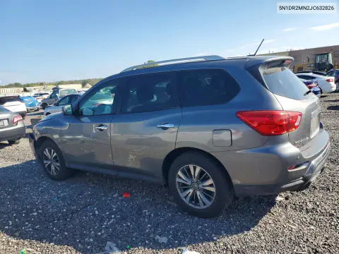 2018 Nissan Pathfinder Sl VIN 5N1DR2MN2JC632826 фото 2