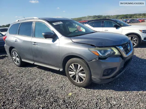 2018 Nissan Pathfinder Sl VIN 5N1DR2MN2JC632826 фото 4