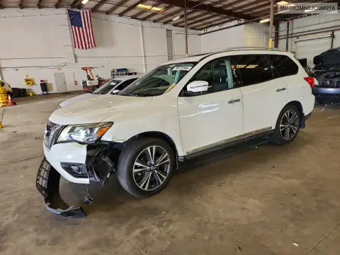 2018 Nissan Pathfinder Platinum VIN 5N1DR2MN2JC666216 фото 1