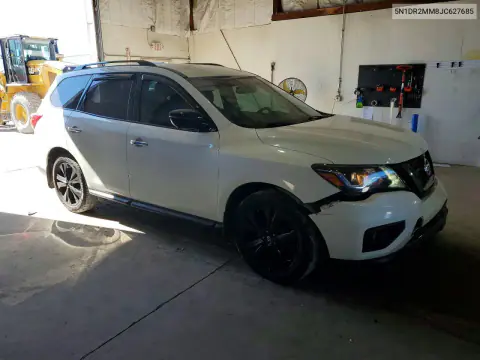 2018 Nissan Pathfinder Sl VIN 5N1DR2MM8JC627685 фото 4