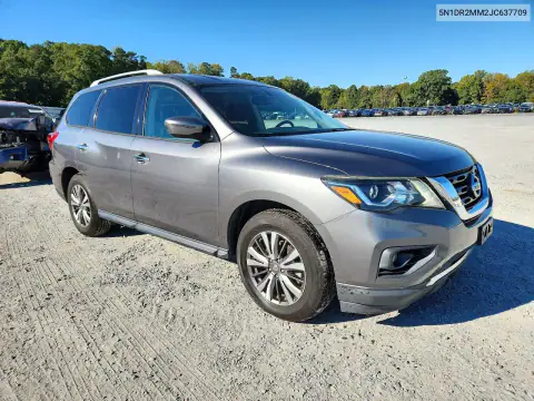 5N1DR2MM2JC637709 — 2018 Nissan Pathfinder, zdjęcie 4 z Copart, Przód