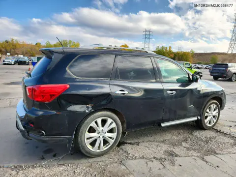 2018 Nissan Pathfinder Sl VIN 5N1DR2MM2JC658477 фото 3