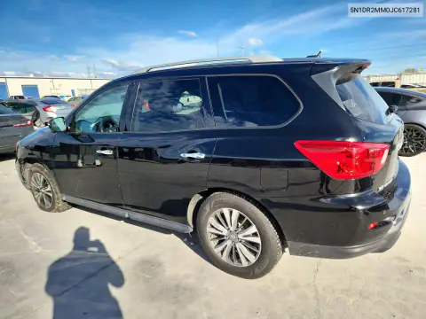 5N1DR2MM0JC617281 — 2018 Nissan Pathfinder, foto 2 de Copart, Parte delantera