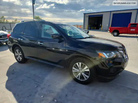 5N1DR2MM0JC617281 — 2018 Nissan Pathfinder, foto 4 de Copart, Parte delantera