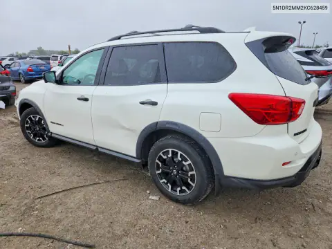 5N1DR2MM2KC628459 — 2019 Nissan Pathfinder, zdjęcie 2 z Copart, Uszkodzenia dookoła
