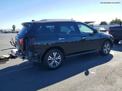 5N1DR2MM1KC625875 — 2019 Nissan Pathfinder, photo 3 from Copart 26.10.2026, Rear end