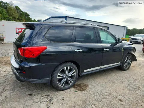 2020 Nissan Pathfinder Platinum VIN 5N1DR2DN4LC621698 фото 3