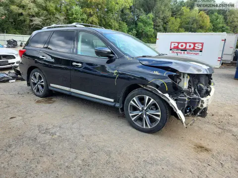 2020 Nissan Pathfinder Platinum VIN 5N1DR2DN4LC621698 фото 4