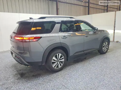 2026 Nissan Pathfinder Sl VIN 5N1DR3CS1TC259133 фото 3