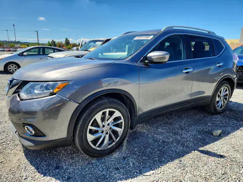 5N1AT2MT7EC804101 Nissan Rogue 2014 — пошкодження Задня частина, фото до ремонту