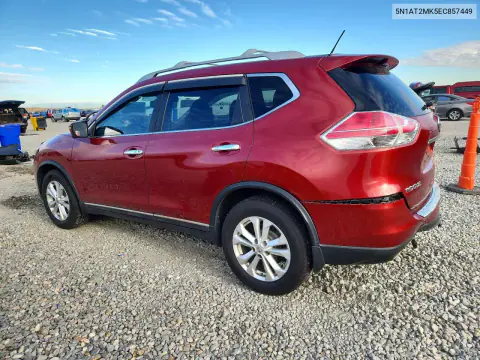 2014 Nissan Rogue Sv VIN 5N1AT2MK5EC857449 фото 2