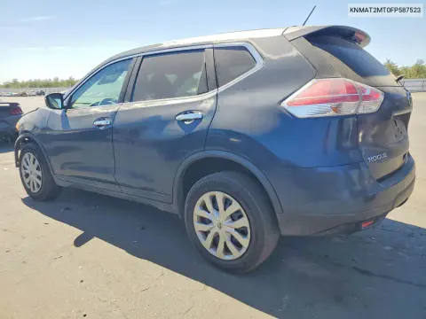 2015 Nissan Rogue S VIN KNMAT2MT0FP587523 фото 2