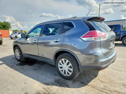 2015 Nissan Rogue S VIN KNMAT2MT7FP557922 фото 2