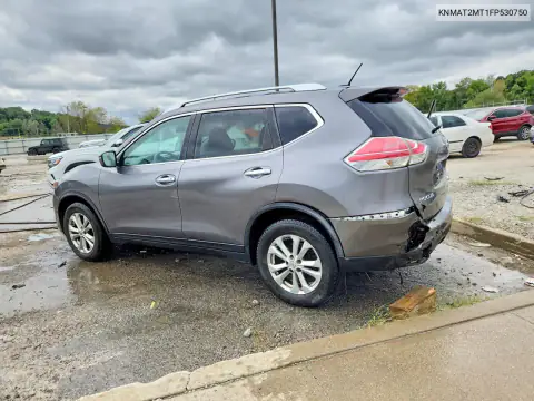 KNMAT2MT1FP530750 — 2015 Nissan Rogue, zdjęcie 2 z Copart, Tył