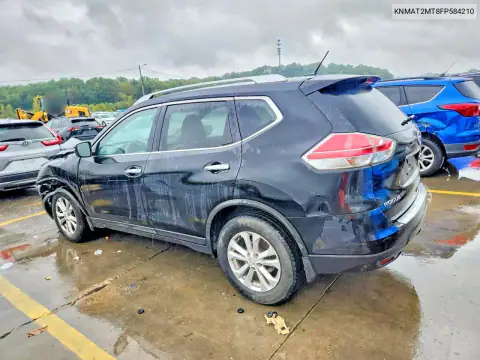 KNMAT2MT8FP584210 — 2015 Nissan Rogue, foto 2 de Copart, Parte delantera