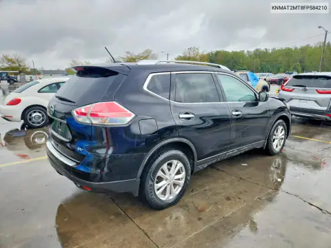 KNMAT2MT8FP584210 — 2015 Nissan Rogue, foto 3 de Copart, Parte delantera