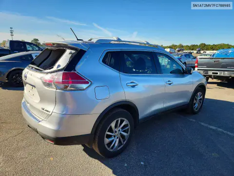 2015 Nissan Rogue Sl VIN 5N1AT2MV7FC788985 фото 3
