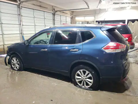 KNMAT2MV7FP575368 — 2015 Nissan Rogue, zdjęcie 2 z Copart, Przód