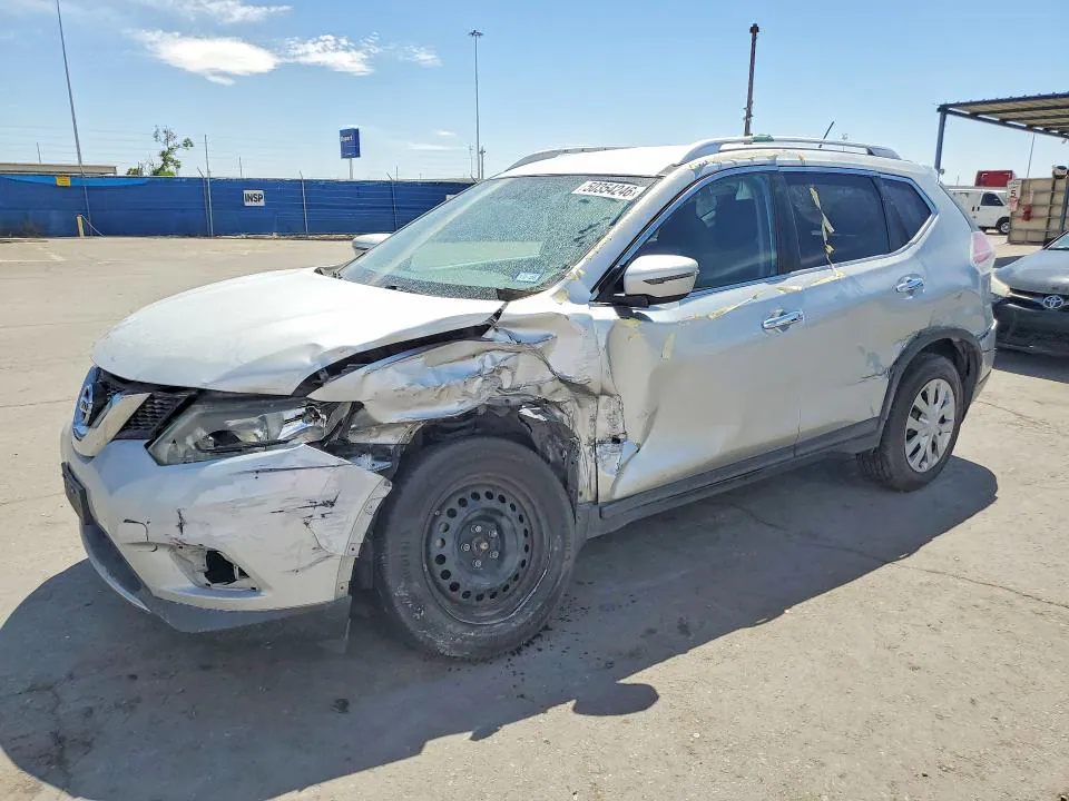 2016 NISSAN ROGUE VIN KNMAT2MT5GP615401 фото 1