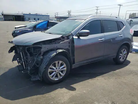 KNMAT2MV6GP694580 — 2016 Nissan Rogue, წინა ნაწილი (Front End), ფოტოები შეკეთებამდე