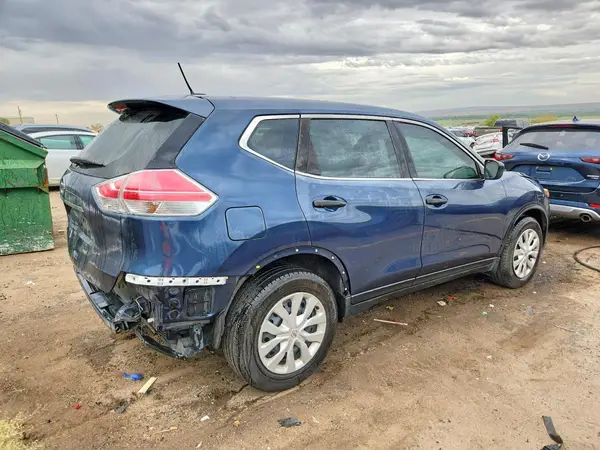 KNMAT2MT2GP596497 — 2016 Nissan Rogue, foto 3 de Copart, Parte trasera