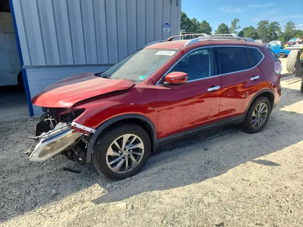 KNMAT2MV0GP732756 Nissan Rogue 2016 — uszkodzenie Przód, zdjęcie przed naprawą