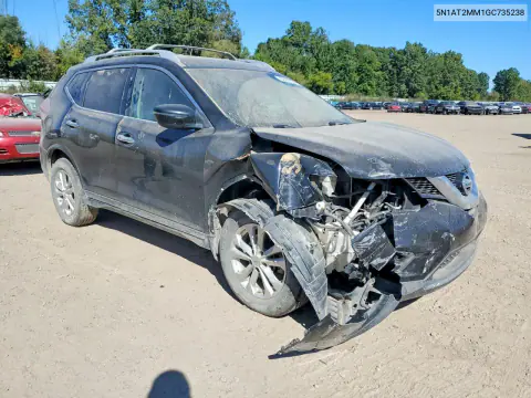 2016 Nissan Rogue S VIN 5N1AT2MM1GC735238 фото 4