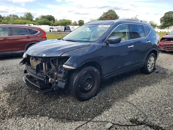 KNMAT2MVXGP648850 — 2016 Nissan Rogue, Передняя часть (Front End), фото до ремонта
