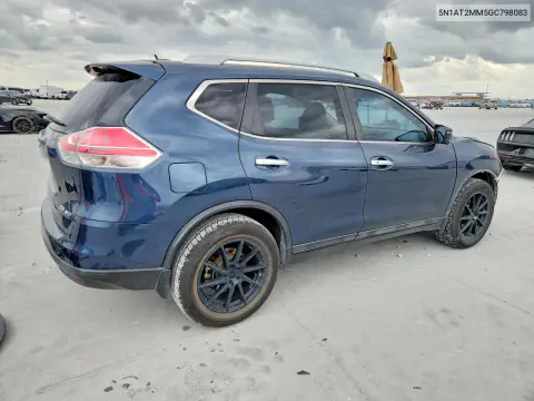 2016 Nissan Rogue Sv VIN 5N1AT2MM5GC798083 фото 3