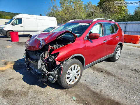 2016 Nissan Rogue S VIN KNMAT2MV2GP647529 фото 1