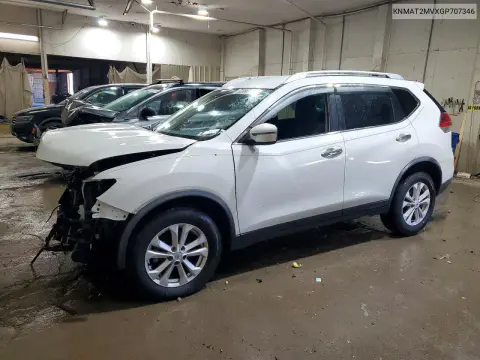 2016 Nissan Rogue Sv VIN KNMAT2MVXGP707346 фото 1