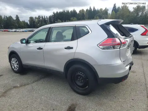 2016 Nissan Rogue S VIN 5N1AT2MV2GC731465 фото 2