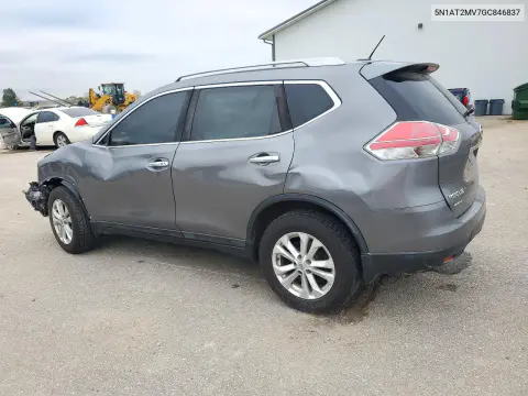 2016 Nissan Rogue VIN 5N1AT2MV7GC846837 фото 2