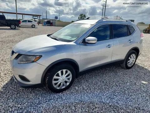 2016 Nissan Rogue S VIN KNMAT2MT2GP641342 фото 1