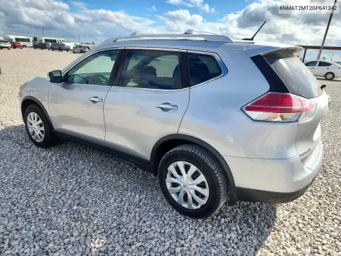 2016 Nissan Rogue S VIN KNMAT2MT2GP641342 фото 2