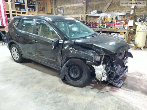 2016 Nissan Rogue S VIN KNMAT2MV6GP736102 фото 4