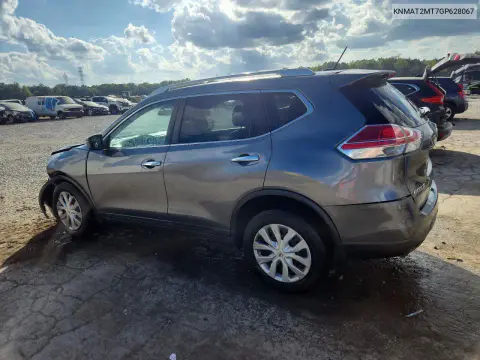 2016 Nissan Rogue S VIN KNMAT2MT7GP628067 фото 2