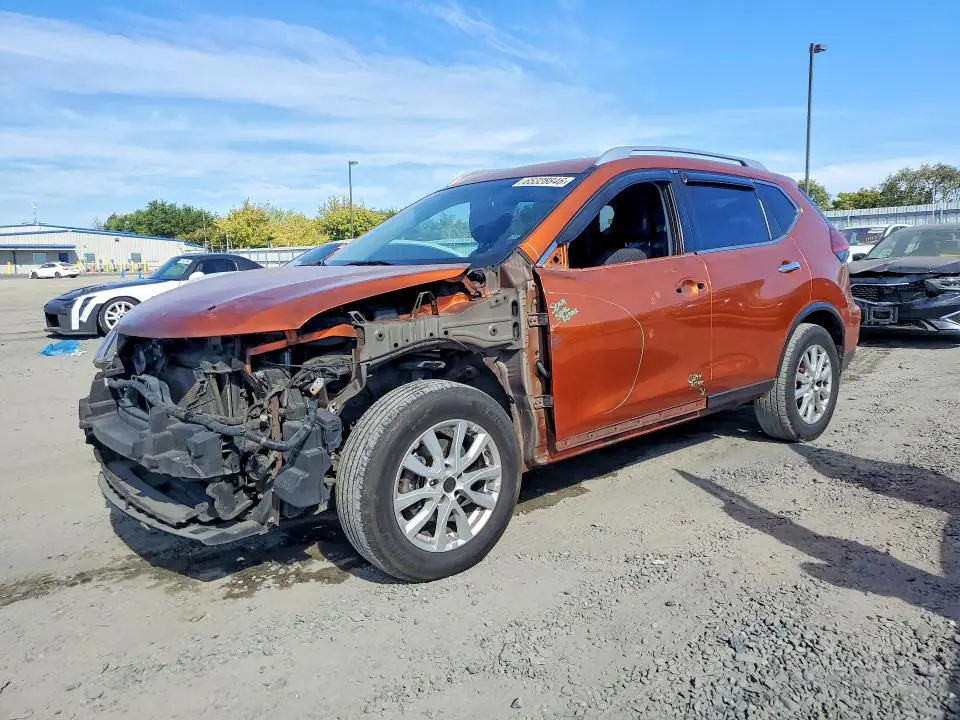 JN8AT2MT5HW148024 Nissan Rogue 2017 — Front end damage, before-repair photo