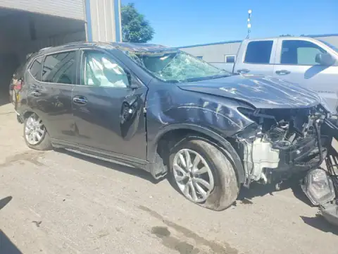 KNMAT2MV7HP605813 — 2017 Nissan Rogue, photo 4 from Copart, Rollover