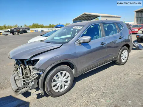 2017 Nissan Rogue S VIN KNMAT2MT5HP514828 фото 1