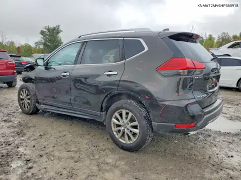 KNMAT2MV6HP565918 — 2017 Nissan Rogue, photo 2 from Copart 26.10.2026, Front end